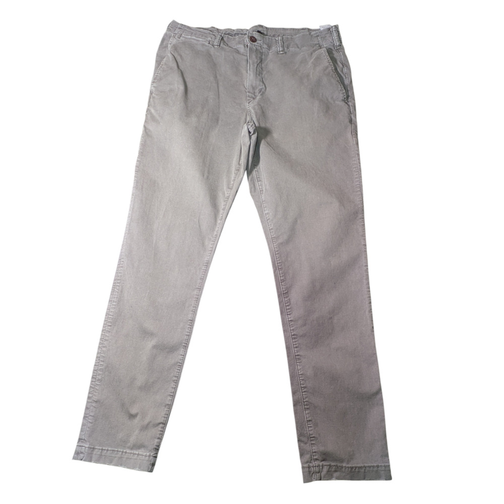 American Eagle Men's Pants Size 34x32 Grey Great Condition